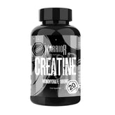 Warrior Creatine Monohydrate Tablets - 3000mg Per Serving - Supplement for Performance - Supports Muscle Growth - Unflavoured - Suitable for Men & Women - Vegan & Vegetarian Friendly (60 Capsules)